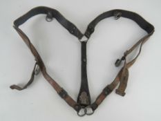 A set of WWII German Y-Straps, no visibl