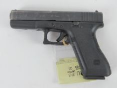 A deactivated Glock 17 9mm Second Genera