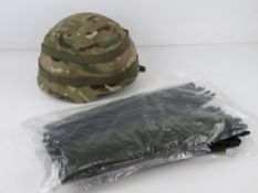 A British Military MK7 helmet with MTP h