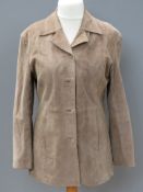 A ladies brown suede jacket by Colloseum