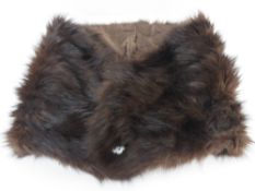 A vintage fur stole/cape.