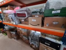 Shop Stock; approx 380 brand new handbags in various styles, brand new in packaging.