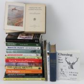A quantity of assorted shooting and sporting gun themed reference books.