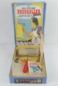 A rare and unusual Victory Decoroller De-luxe set, with original receipt for £2.18.6 dated 1958, box