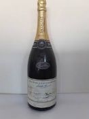 A rare commemorative Jacquart Reims (France) limited edition World Cup Magnum of champagne,