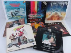 A quantity of Laser Vision Stereo Video Discs including Star Trek the motion picture, Xanadu, Star
