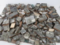 A superlative collection of antique printing blocks having scientific and engineering themes.