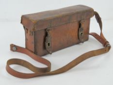 A WWII Medics leather bag, a/f.