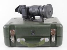 A Maxi-Kite MKIV Night Vision Sight on SA80/ Weaver mount, in hard case.