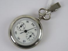 A paceometer (unusual as usually pedometers - probably made for a surveyor) by Henri Chatelain of