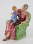Royal Doulton figurine; 'When I Was Young' HN3457 modelled by P Parsons.