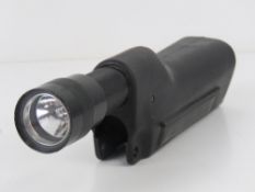 An MP5 torch.