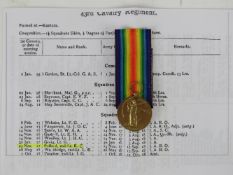A WWI British Victory Medal, Norfolk Regiment, 2nd LT R.Pollard.