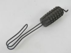 An inert WWI Zeitzunder Austro Hungarian hand grenade.