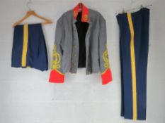 A re-enactor's US Civil war era Confederate Jacket,