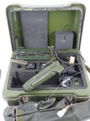 A British Military PD4-M Detector kit in transit case,