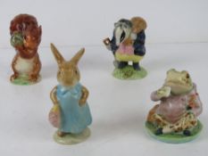 Beswick Beatrix Potter; Four figurines h
