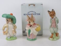 Royal Albert Beatrix Potter; Three large