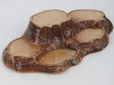 A Beswick 'Tree Stumps' stand pattern no