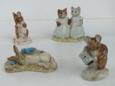 Royal Albert Beatrix Potter; Four figuri