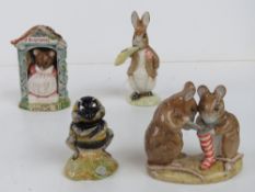 Royal Albert Beatrix Potter; Four figuri