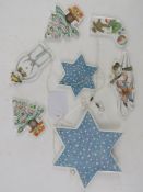 Royal Doulton; The Snowman, 'Flying Snowman' ceramic mobile.