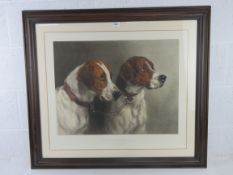 Print; 'The Pick of the Pack' Stormer and Grasper as painted by Haywood Hardy,