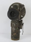 A WWII British anti-aircraft gun telescope elevation No 8 Mk1 dated 1942.