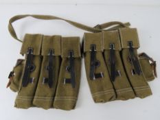 A pair of German MP44 pouches.