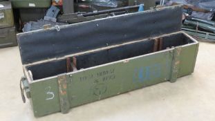 A ZB30 wooden transit case.