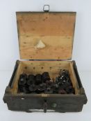 A box of twenty inert RG42 grenades fuses.