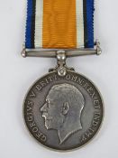 A WWI British War Medal, Norfolk Regiment PTE R Ducker 7382.