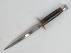 A British fighting knife.