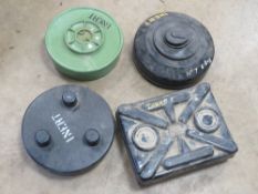 Four assorted inert Mines.