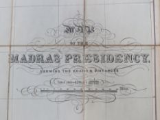 Map of the Madras Presidency dated 1926