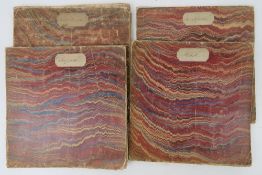 A set of four segmented maps being Susse