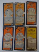 Two post war Michelin road maps having b