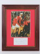 Thomas Mervyn Davies OBE autograph;