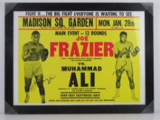 Joe Frazier vs Muhammad Ali;