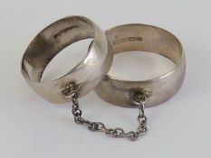 An unusual pair of HM silver Bohemian st