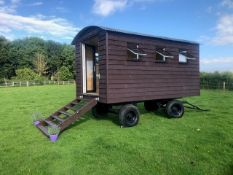 A superb, bespoke-built Shepherds Hut, Home Office, Mobile Garden Room, AirBnB or Glamping Pod.
