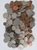 A quantity of assorted 20th century coinage.