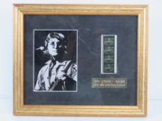 An original limited edition film cell 'J