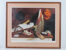 A signed limited edition cricket themed