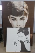 Breakfast at Tiffany's; a canvas print a