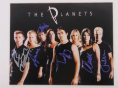 The Planets hand signed publicity photog