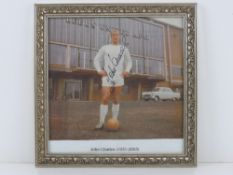 Signed photographic print of John Charle