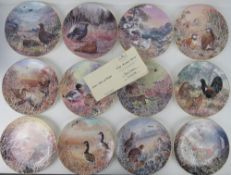 A set of twelve 'Game Birds of Britain'