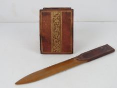 Liberty of London; a leather covered let