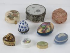 A Satsuma bowl and cover, a/f. Together